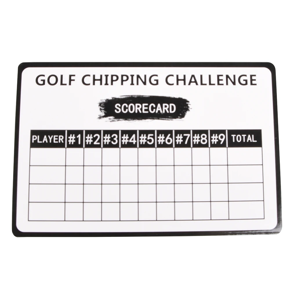 Карточка для игры в гольф карточка с ручкой | Спорт и развлечения