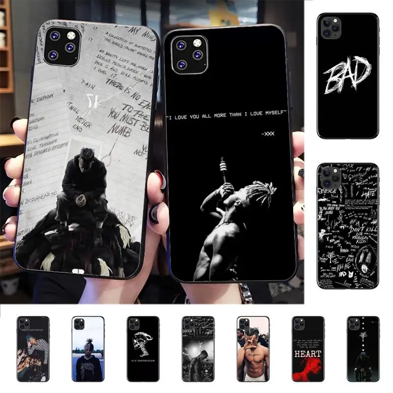 

Xxxtentacion Phone Case for iphone 13 8 7 6 6S Plus X 5S SE 2020 XR 11 12 mini pro XS MAX
