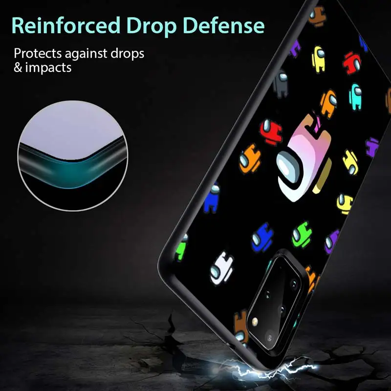 

Amongs Us Cute for Samsung S20 FE Ultra Plus A91 A81 A71 A51 A41 A31 A21S A11 A72 A52 A42 A32 A12 A02S Phone Case