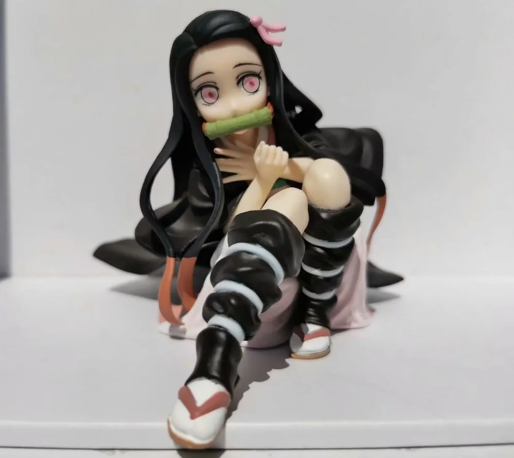 Kimetsu no Yaiba Nezuko ПВХ фигурка модель игрушки Demon Slayer Nezuko Аниме Фигурка милые фигурки игрушки