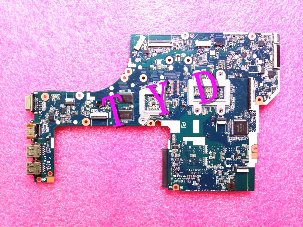 

For HP For ProBook 470 G3 Laptop Motherboard DAX63CMB6C0 W/ I5-6200U 855561-601 Motherboard 100% working well