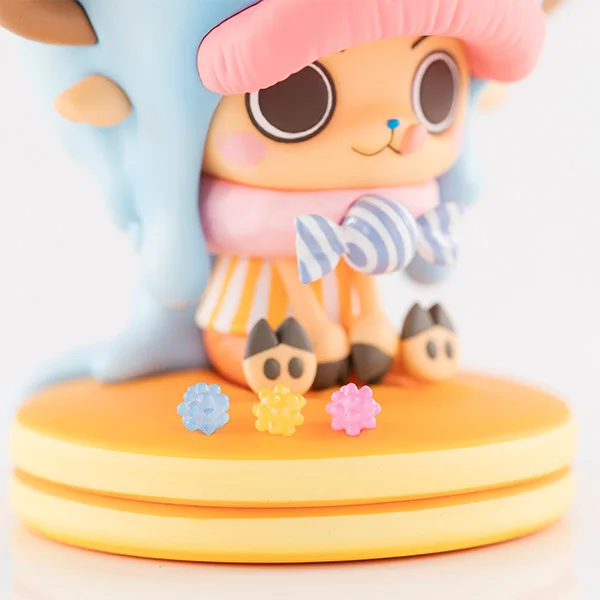 

11cm Anime Piece Action Figure Creativity Cake Dessert Ice Cream Chopper Kawaii Modle PVC Dolls GK Vehicle Ornaments Figma
