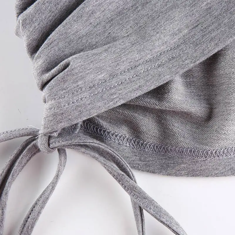 

Femme Mini robe plie gaine a manches longues o cou taille serree mince bureau dame decontracte robes Sexy solide mode ete 2021