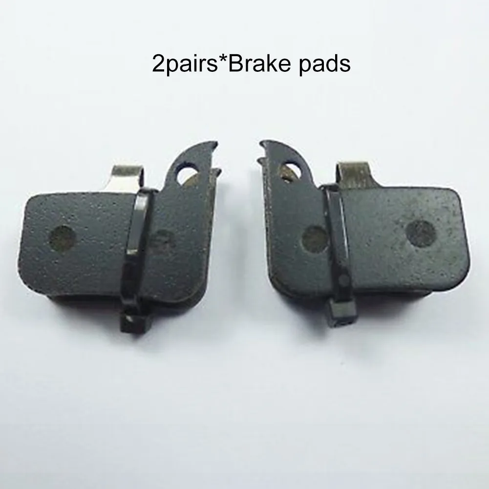 

2 Pairs MTB Bike Semi Metal Resin Disc Brake Pads Spring For SRAM HRD Rival Red Force S700 Black Semi-metallic Quieter Braking