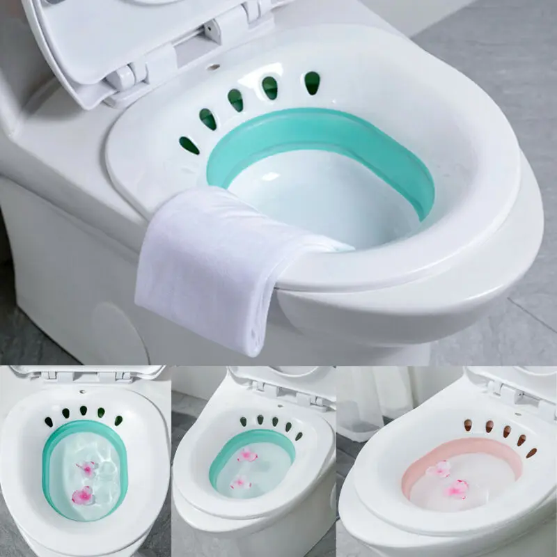 Складная Ванна без приседаний биде терапевтическая ванна для пациента Sitz