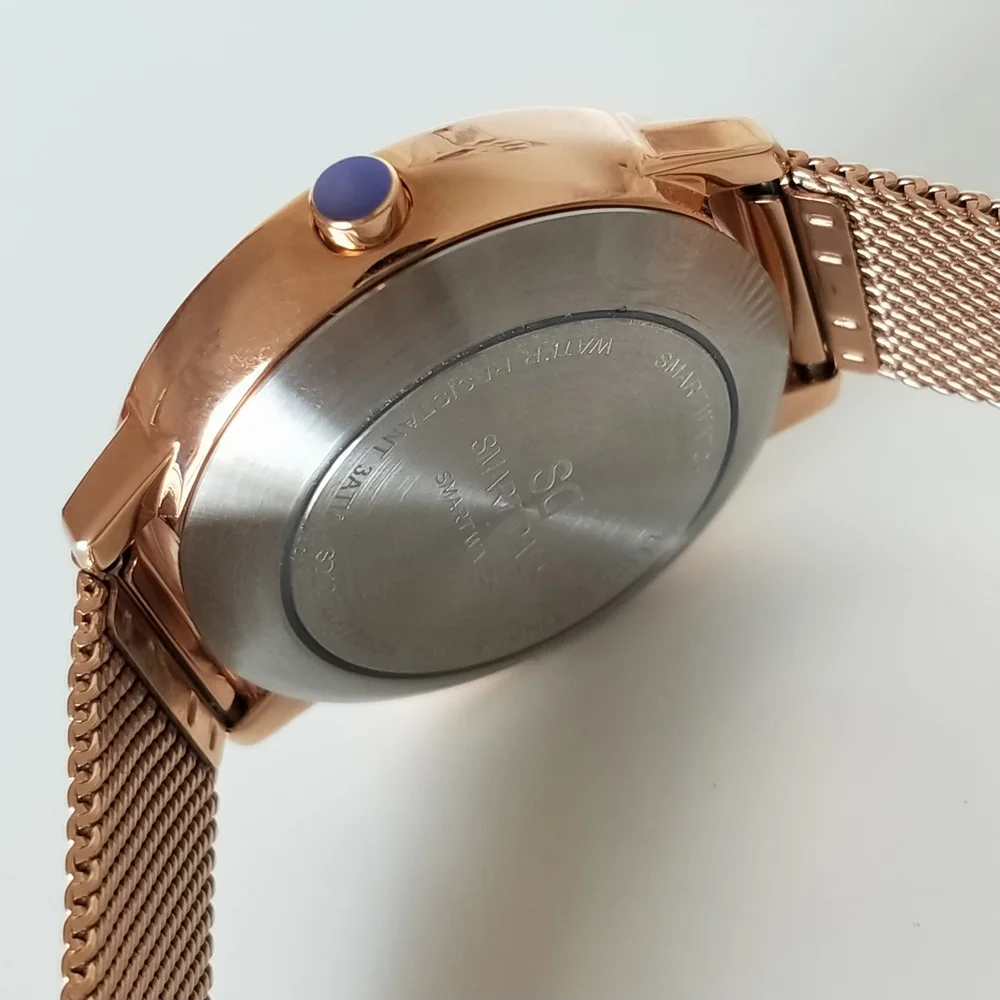 Модные женские умные наручные часы с двойным дисплеем и напоминанием о звонках