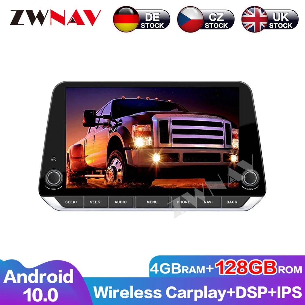 4G + 128G Android 10 автомобильная навигация Авторадио Стерео Мультимедиа DSP аудио DVD
