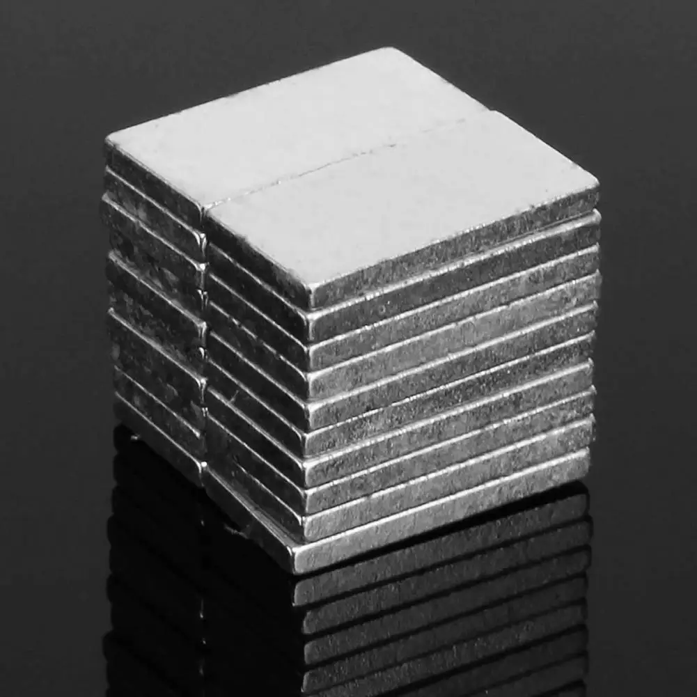 

20Pcs Multipurpose 10x5x1mm Strong Rectangle Plate N42 NdFeB Rare Earth Magnet