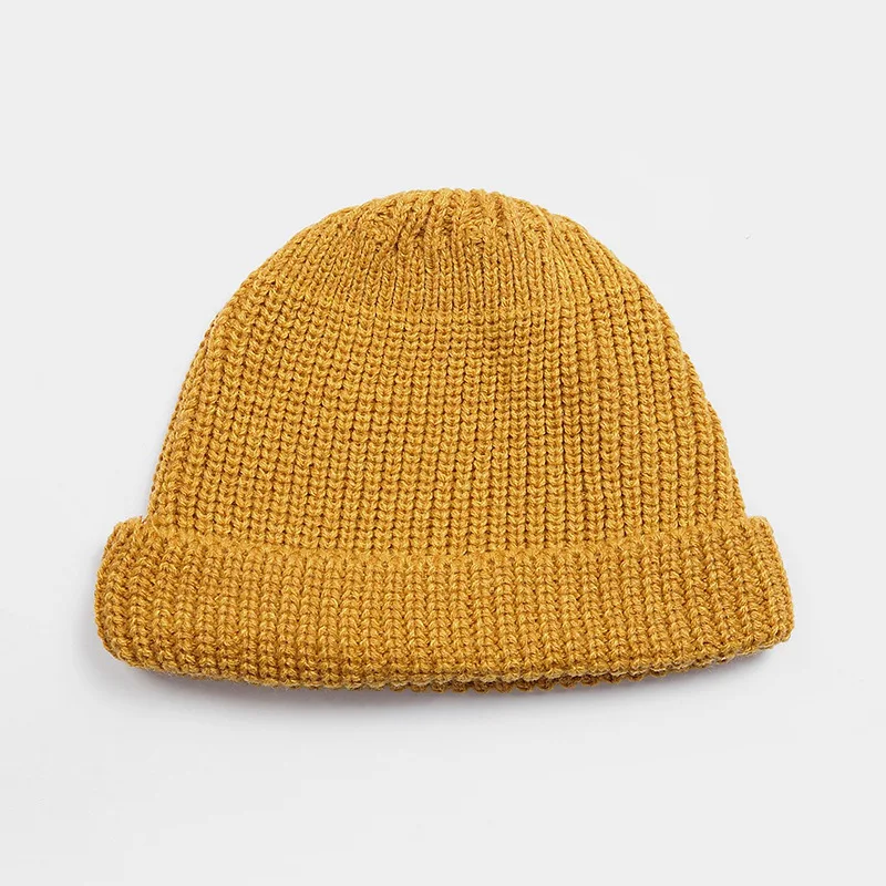 Шапка Skullcap Новые однотонные шапки зимняя женская мужская шапка унисекс вязаная