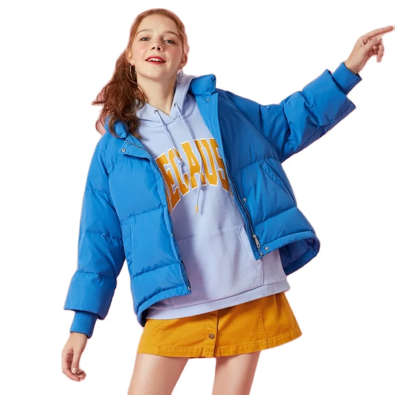 SEMIR 2020 модная зимняя куртка женские пуховики пальто женское утепленное с
