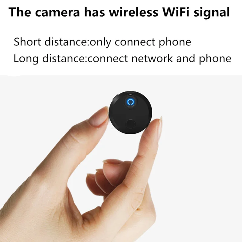 

TMYIOYC 1080P Wireless WiFi Mini Home Security Camera Cam IP Camera Baby Monitor IR Night Vision Remote Motion Detection