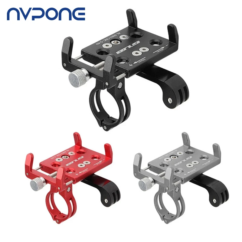 Aluminum Alloy 360D Rotating MTB Bicycle Phone Holder Motorcycle Support GPS Mount Bike Handlebar for Mobile Stand | Мобильные