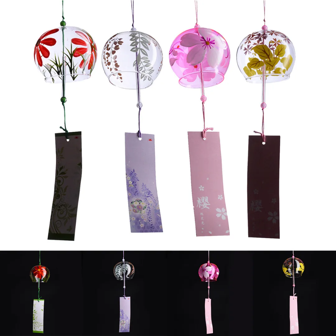 1 шт. стеклянный Колокольчик в японском стиле