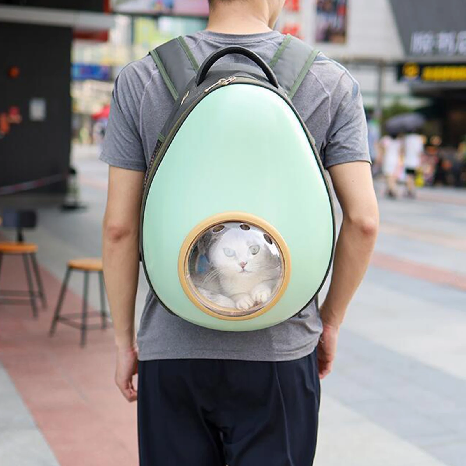 Animal de Estimação Portador Mochila Astronauta Espaço Cápsula Viagem Cão Gato Bolsa