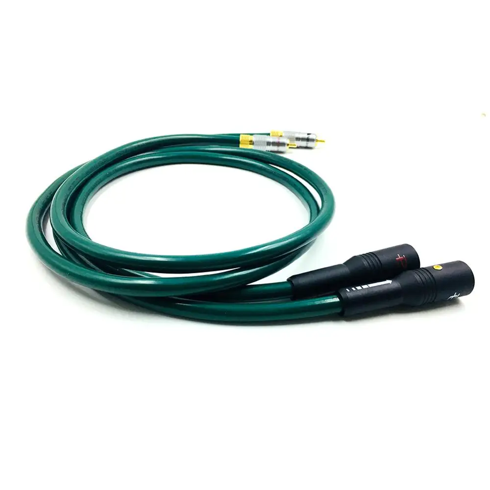 Colleimage Hi-End OFC Hifi FA-220 OCC Акустический кабель динамик аудио усилитель CD DVD плеер RCA