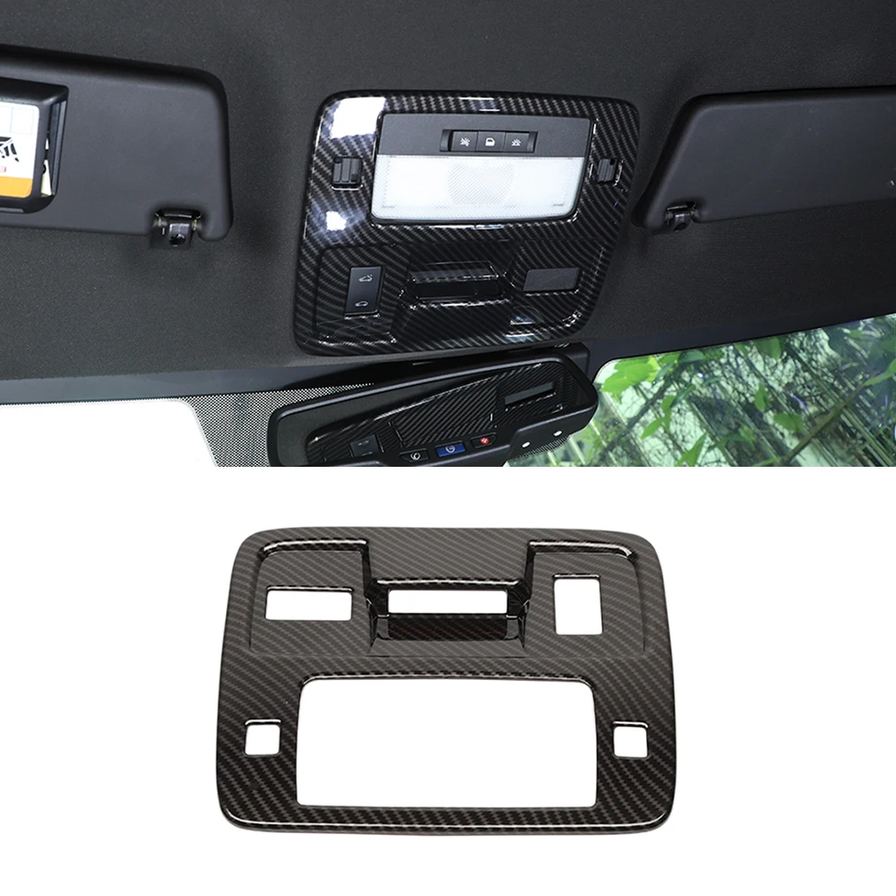 Roof Reading Light Lamp Panel Decorative Cover Trim Decal for Chevrolet Camaro 2010 2011 2012 2013 2014 2015 Car Accessories ABS