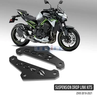 motorcycle adjustable rear suspension linkage drop link kits lowering kit for kawasaki z900 z900rs 2018 2021 19 20 lowering link