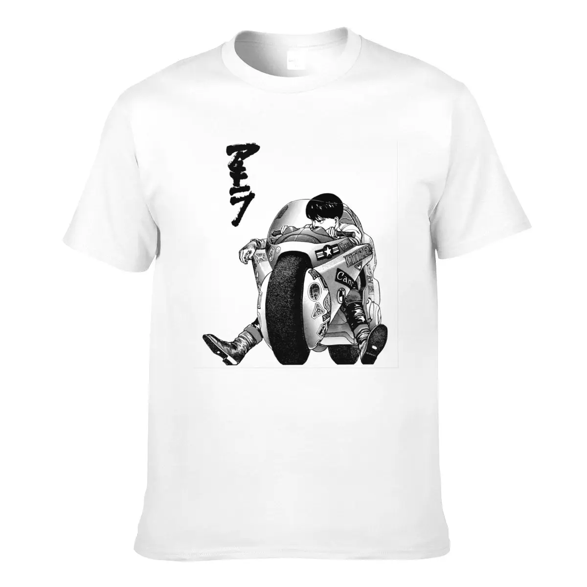 Футболка мужская с коротким рукавом х/б принтом | Мужская одежда