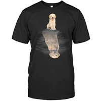 golden retriever dream reflection funny t shirts hoodie 231