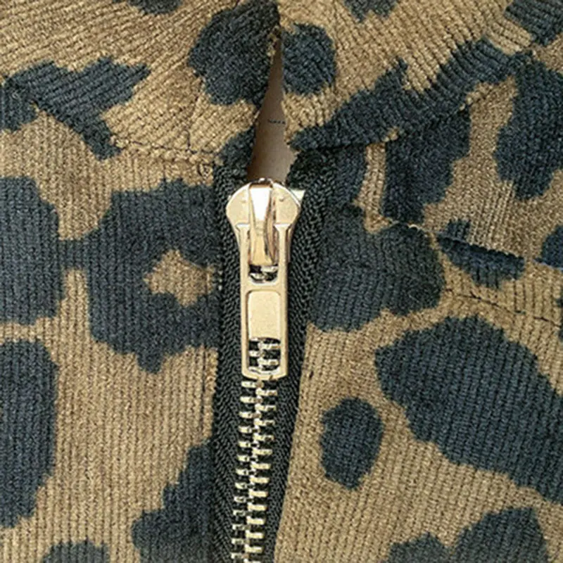 

XITAO Leopard Print Pattern Pockets Shirt Women 2020 Autumn Winter Casual Fashion New Style Temperament Women Clothes ZY1644