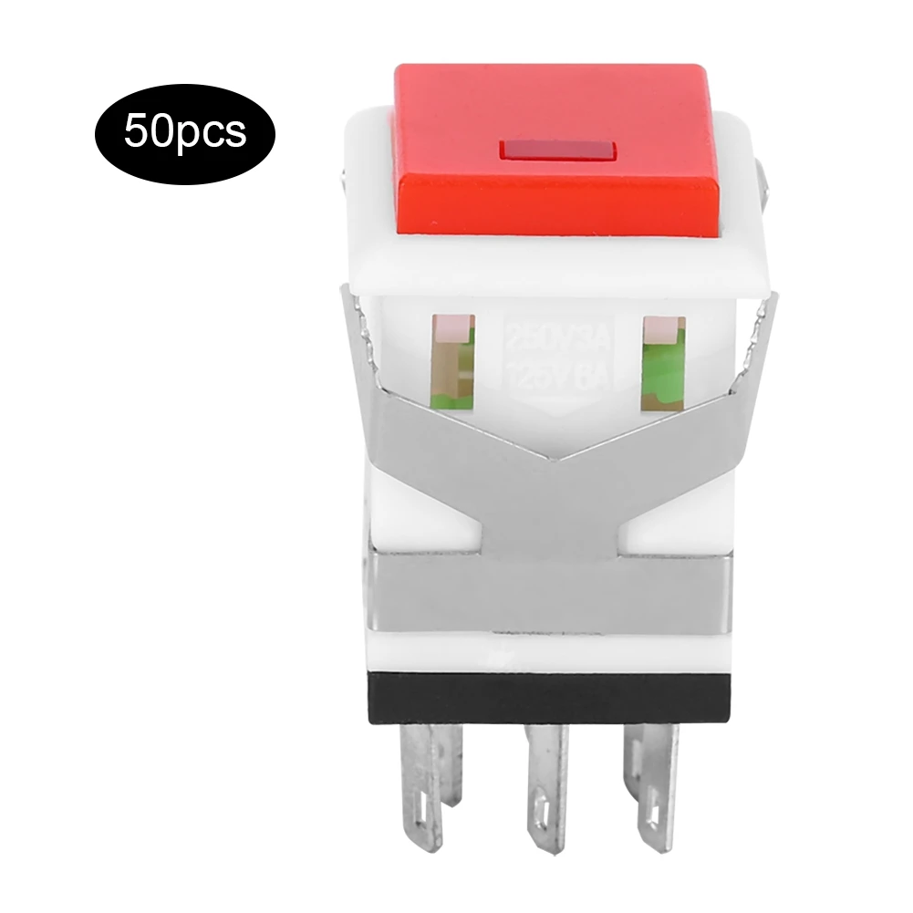50 шт. кнопочный переключатель с автоматическим мгновенным сбросом | Обустройство
