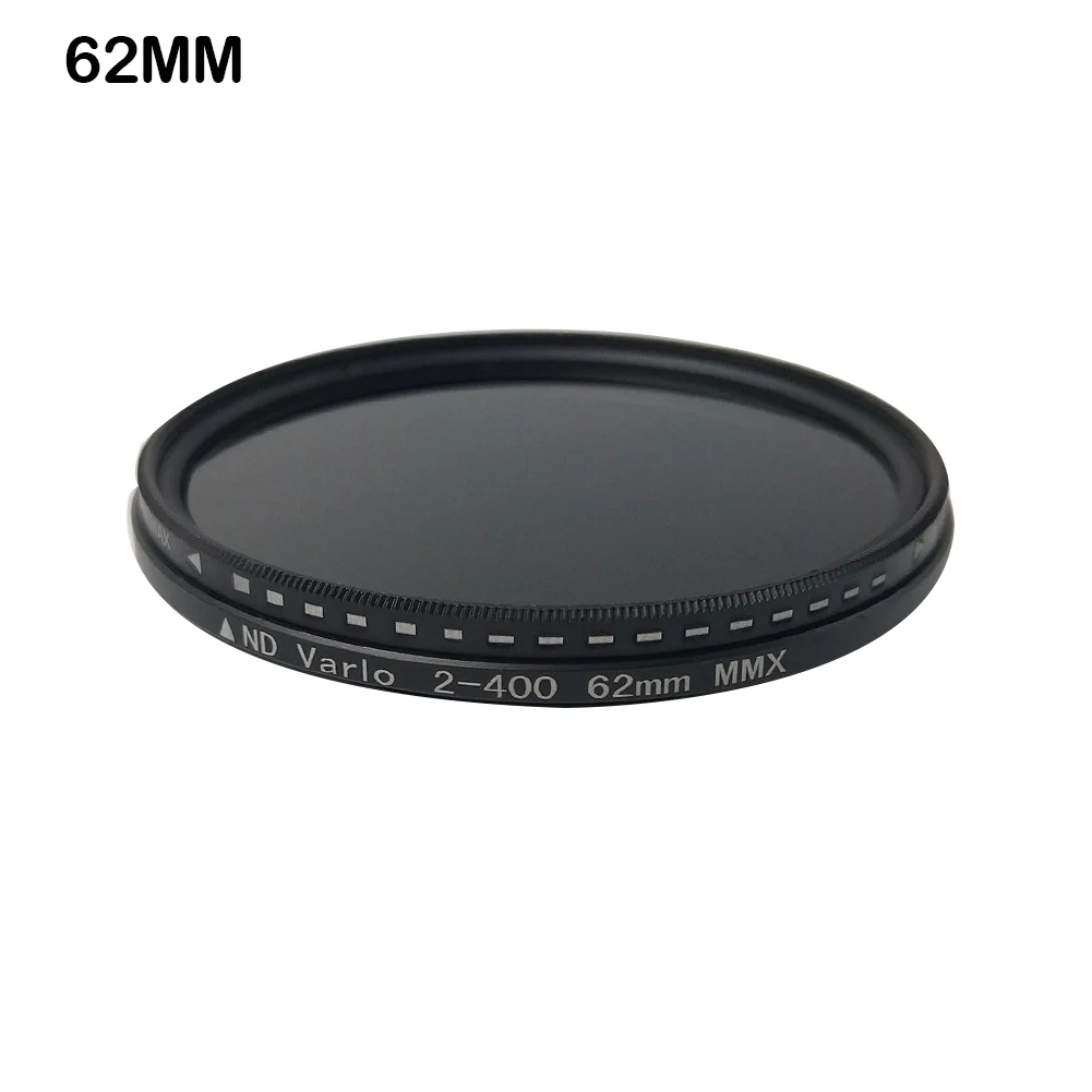 

Camera Adjustable Neutral Density Filter ND2-400 Variable Camera Lens Filter AS99