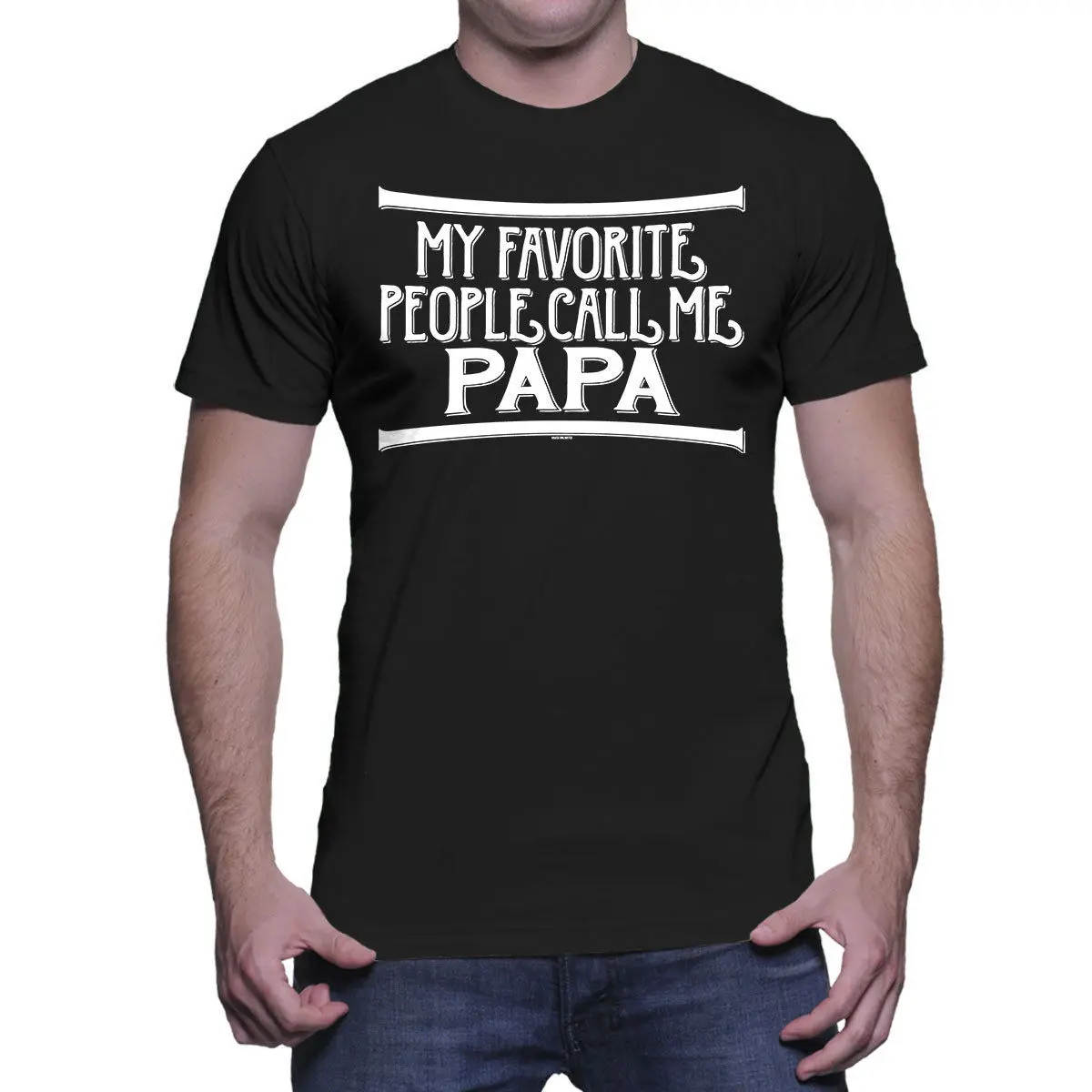 Мои любимые люди зовут меня папа-Отец День дедушка Попс папа мужская футболка 2019
