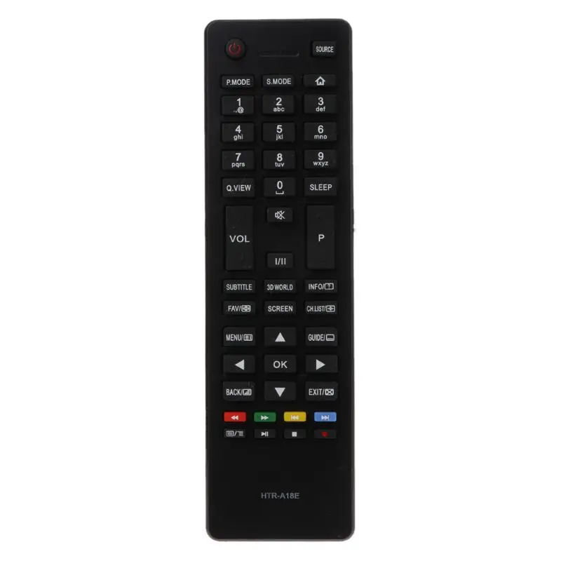 

HTR-A18E замена пульта дистанционного управления для телевизора Haier LE42K5000A LE55K5000A LE39M600SF LE46M600SF LE50M600SF