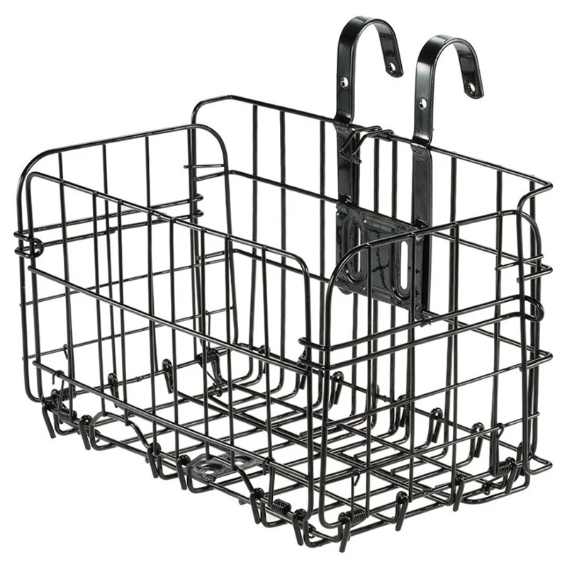 

Folding Bicycle Basket Mesh Suspension Bicycle Basket Bicycle Carrier Rack Bicycle Front Rack