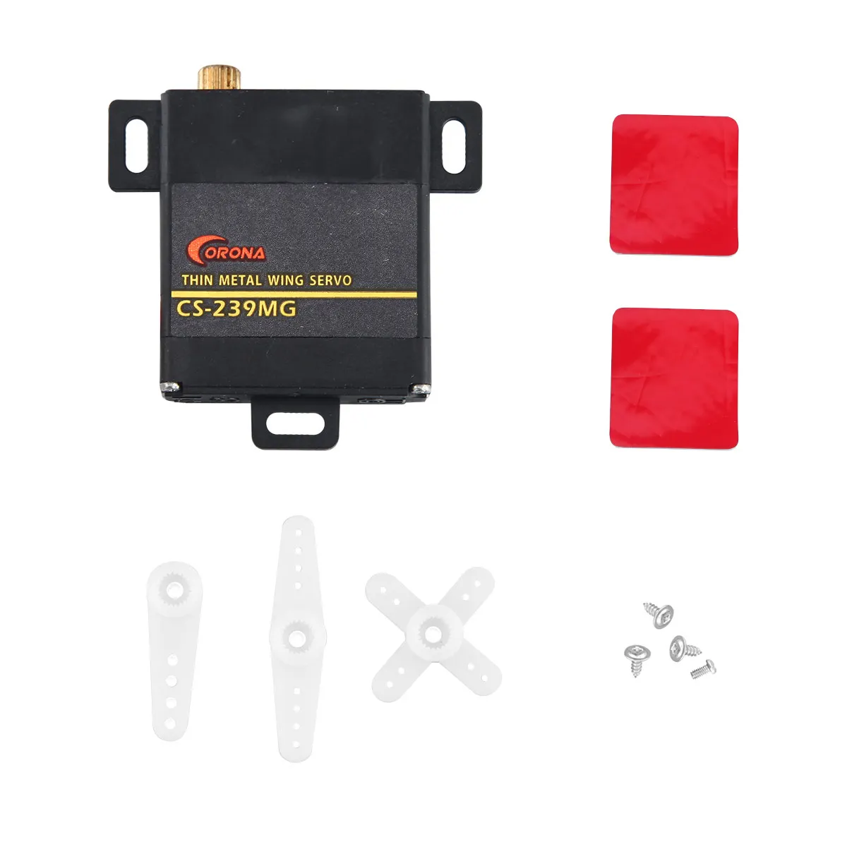 Серводвигатель 22g/4 6 кг/0 14 сек CS 239MG микро сервопривод 30x10x34.5мм|micro servo|servo servometal gear |