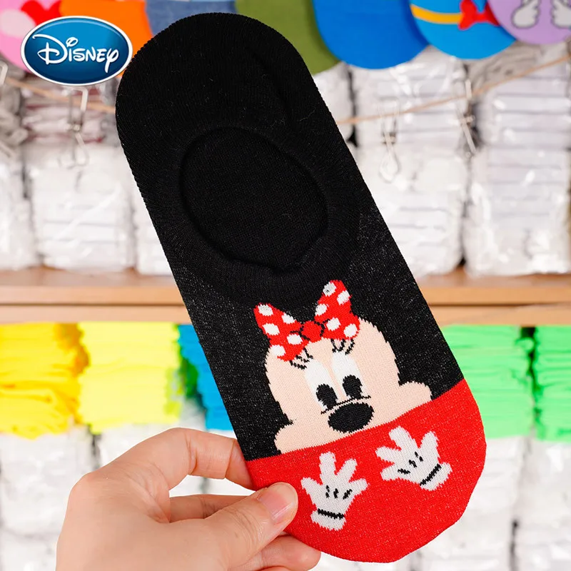 Disney Микки Дональд Дак носки с неглубоким горлом взрослые женские разнообразие