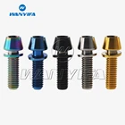 Шестигранный конический болт с шайбой титановый 