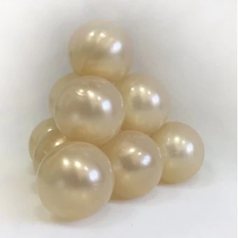 Шарики для бассейна 7 см 50 штук светло-золотые | Игрушки и хобби