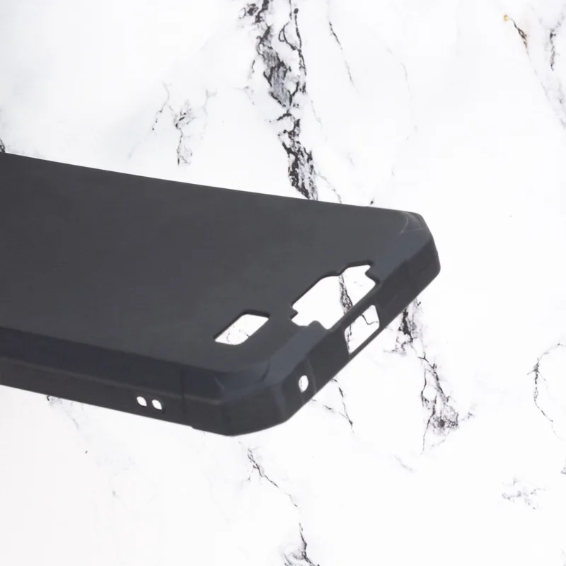 Черный силиконовый чехол для Ulefone Armor 7 противоударный мягкий Задняя накладка