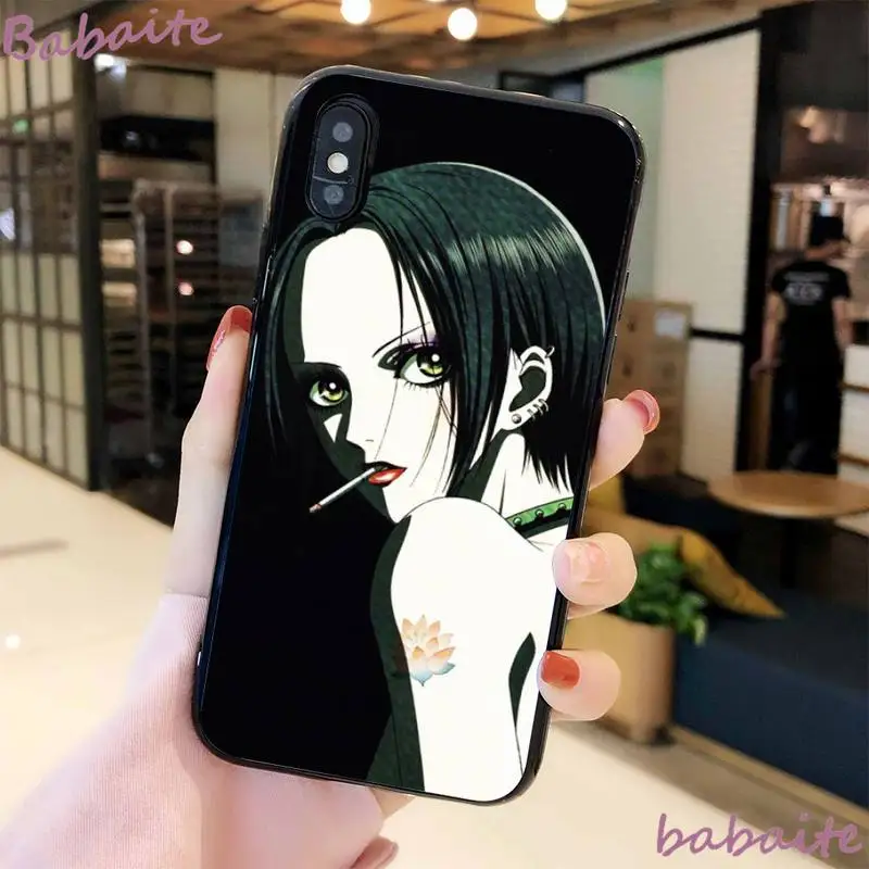 Babaite Нана Осаки аниме покупателей Чехол для мобильного телефона iPhone 8 7 6 6S Plus X XS