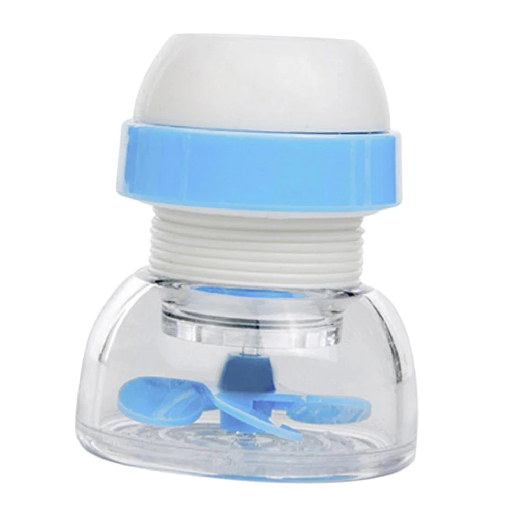 

Mini Faucet Filter Water- Saving Tap Sprayer for Kitchen Bathroom Blue