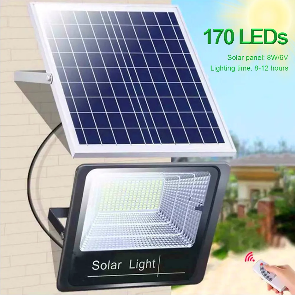 Настенный светильник на солнечной батарее 65 Вт 44 Светодиода 170 светодиодов |
