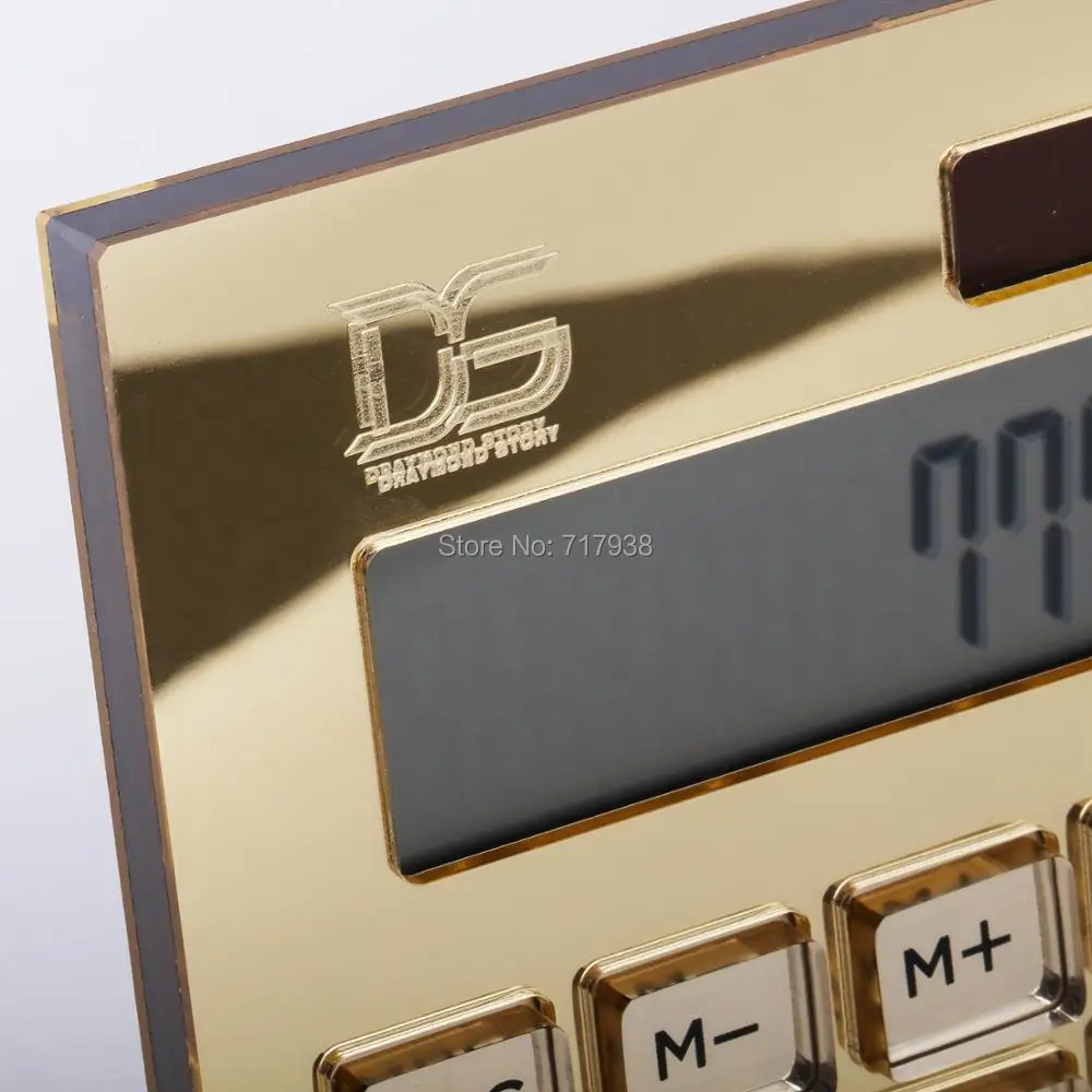 

Acrylic solar energy Calculator Acrylic Card Holder office accessories