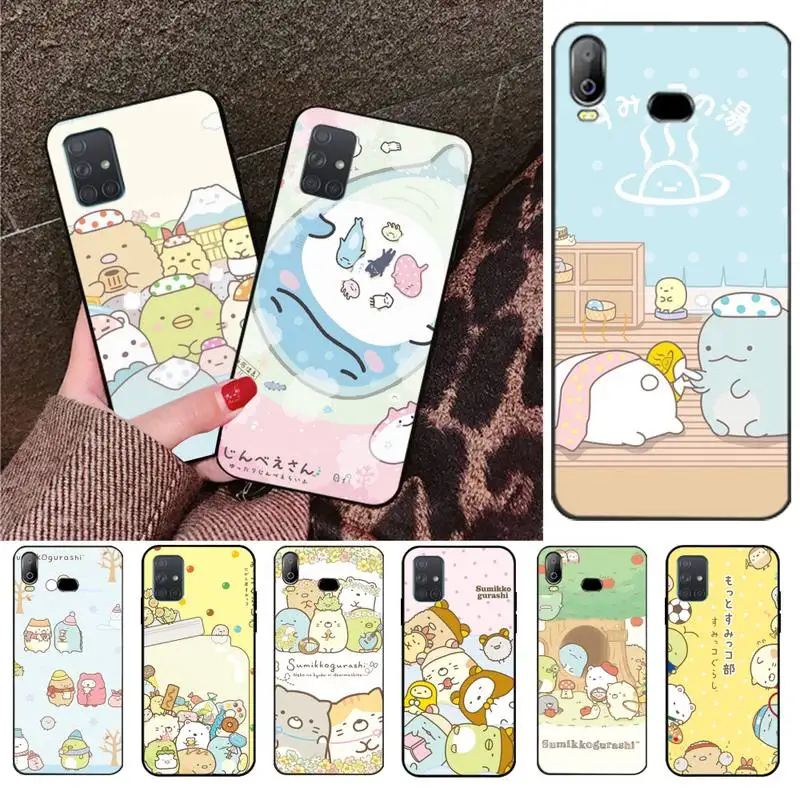 NBDRUICAI Япония kawaii милые sumikko gurashi чехол для телефона Samsung A10 A20 A30 A40 A50 A70 A80 A71 A91 A51 A6 A8