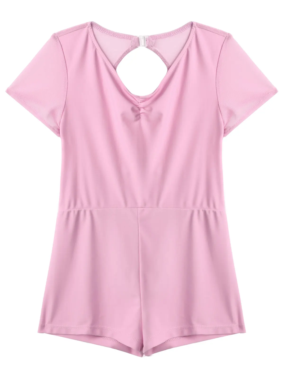 Детские спортивные боди для девочек с вырезами спереди балета гимнастики трико