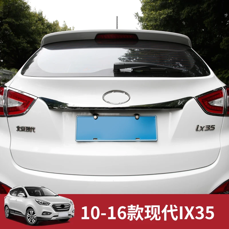 

High-quality stainless steel Rear Trunk Door Handle Cover Tail Gate Trim Bezel Molding Styling For Hyundai IX35 2010-2016
