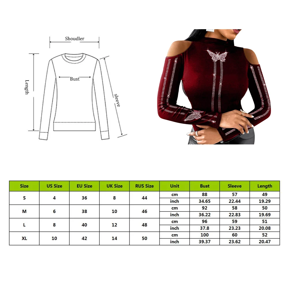 

2021 Spring Elegant Butterfly Print Turtleneck Blouses Shirts Women Sexy Hollow Out Slim Tops Pullover Lady Fashion Casual Blusa