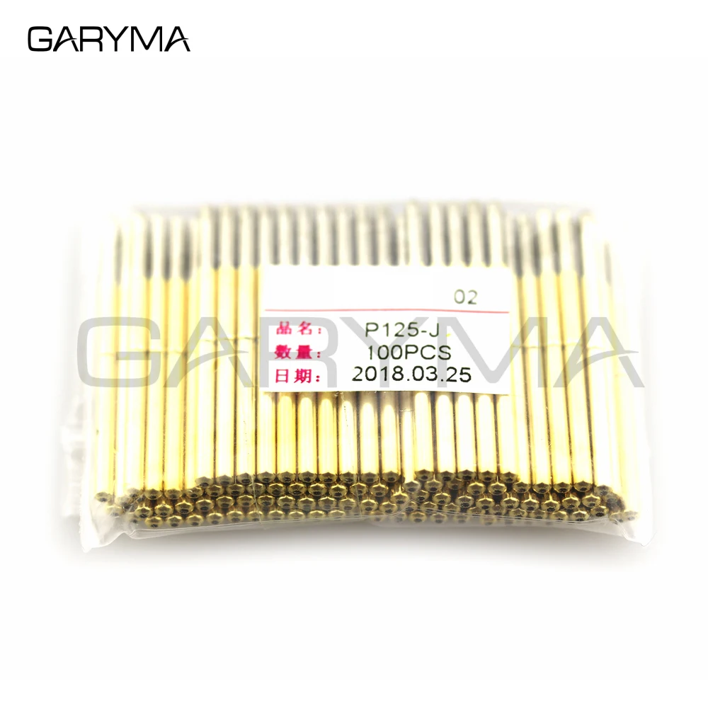 100 шт. в упаковке диаметром 1 7 мм Φ Пружинные тестовые щупы Pogo Pin длина 33 35