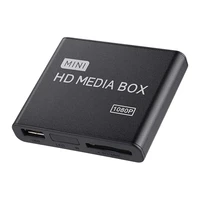 full hd mini box media player 1080p media player box support usb mmc rmvb mp3 avi mkv for home eu plug