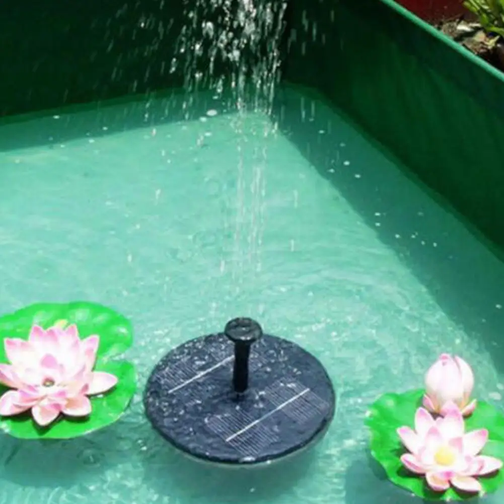 Floating Solar Landscape Fountain JT-160-F DC Water Pump for Garden Decoration