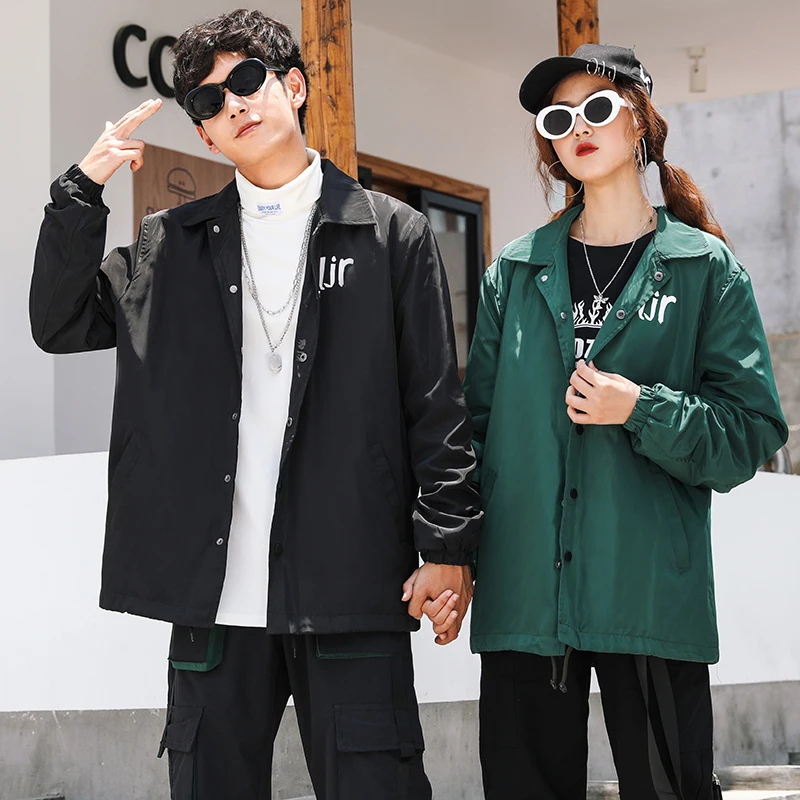 Цель Tour тренеров Мужская куртка в стиле хип хоп однотонные Цвет тонкое пальто