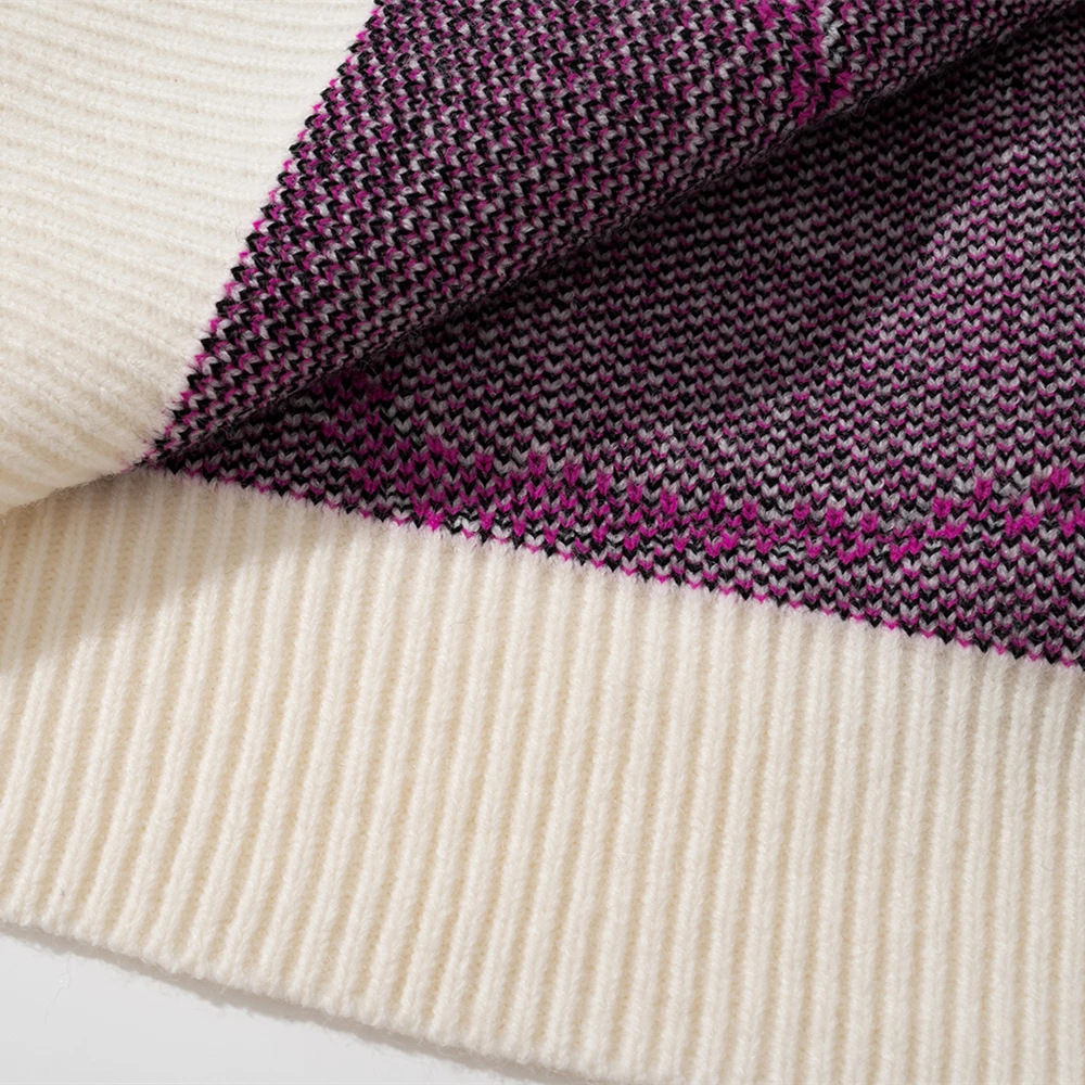 Мужской трикотажный свитер в стиле хип-хоп | Мужская одежда