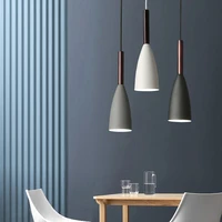 modern pendant lights minimalist blackwhite e27 bar cafe restaurant decor aluminum hanging lamp lighting luminaire