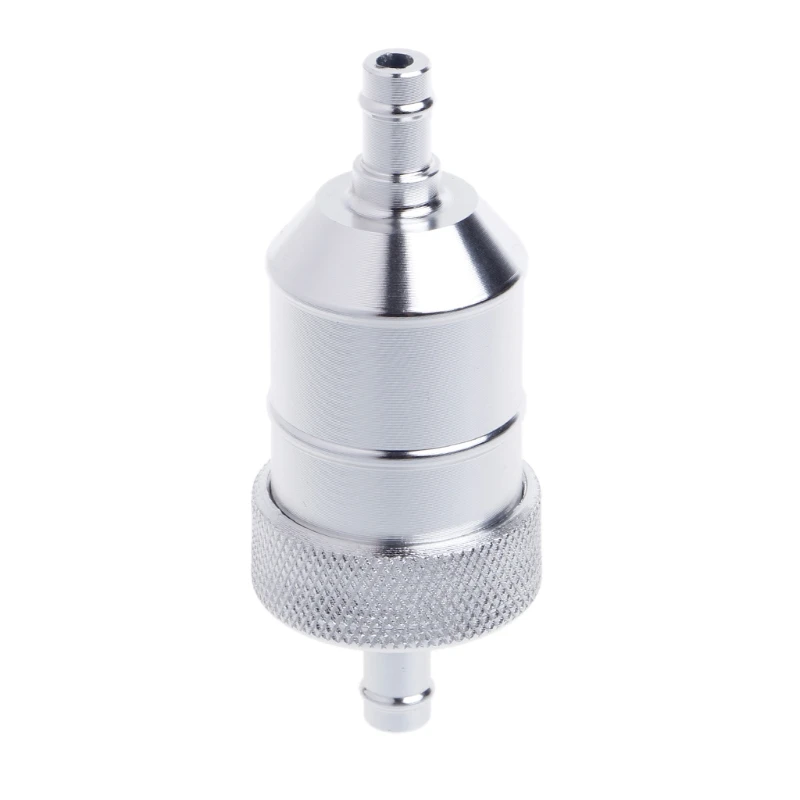 

2021 New Universal Aluminium Inline Fuel Oil Filter 1/4" 6mm Motorcycle Pit Dirt Bike