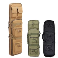 81 94 118cm nylon gun bag case rifle military molle backpack fishing bag airsoft square bags shoulder tactical pouch double pack